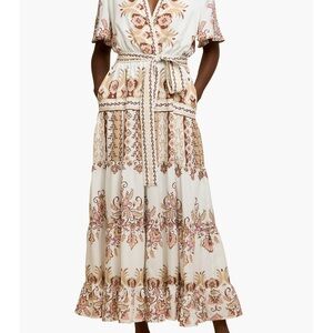 CIEBON Floral Print Maxi Dress BRAND NEW